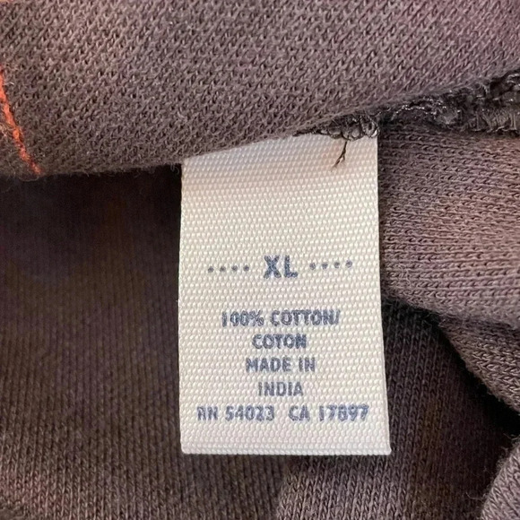 Old Navy Polo Shirt Mens Size XL Argyle Diamond Brown Beige White Y2K - Picture 5 of 10